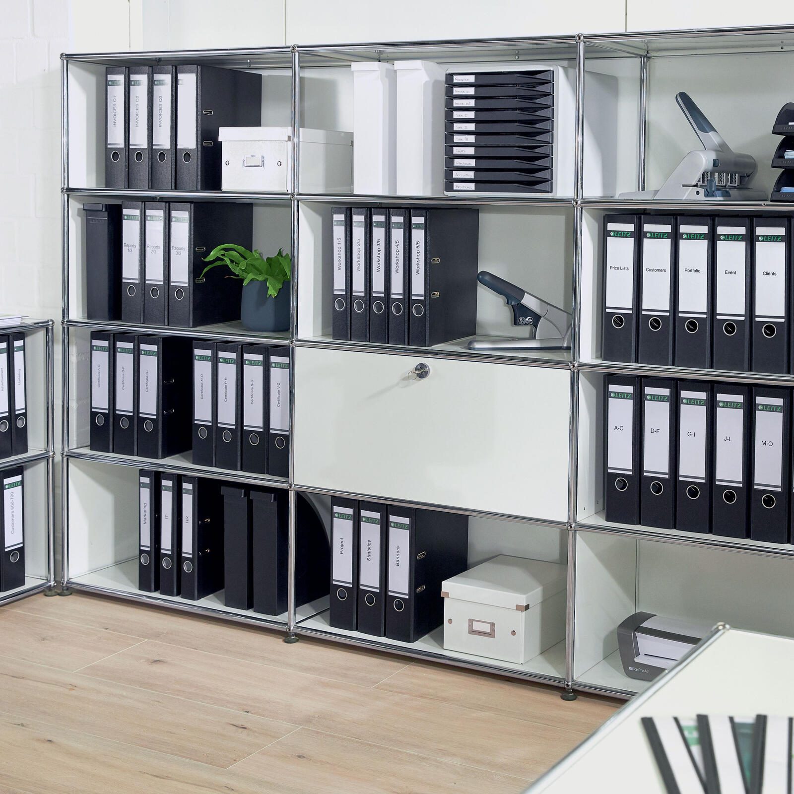 LEITZ Registraturlocher 5180 silber