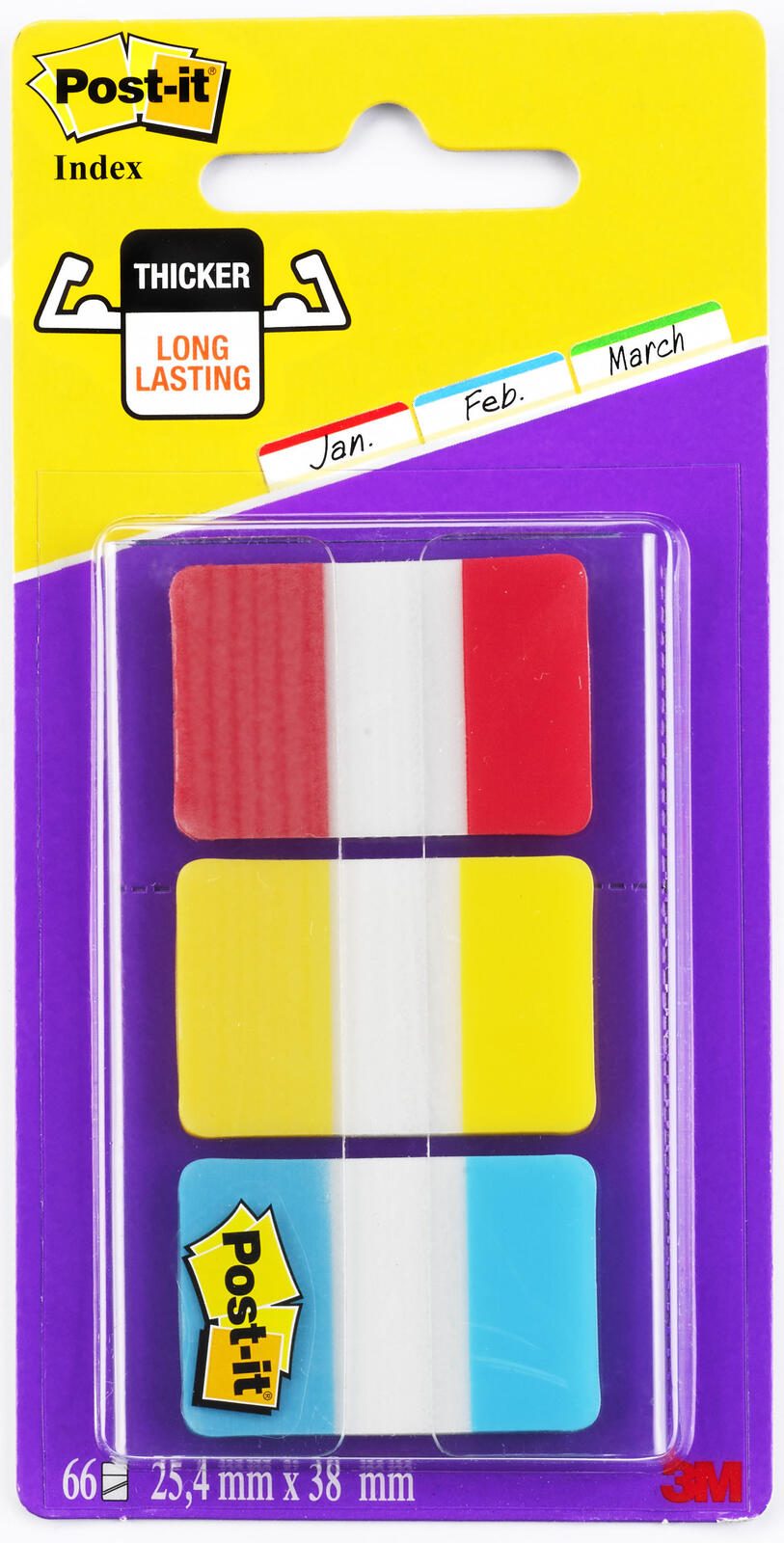 Post-it® Index Strong Haftmarker 2,5 x 3,8 cm