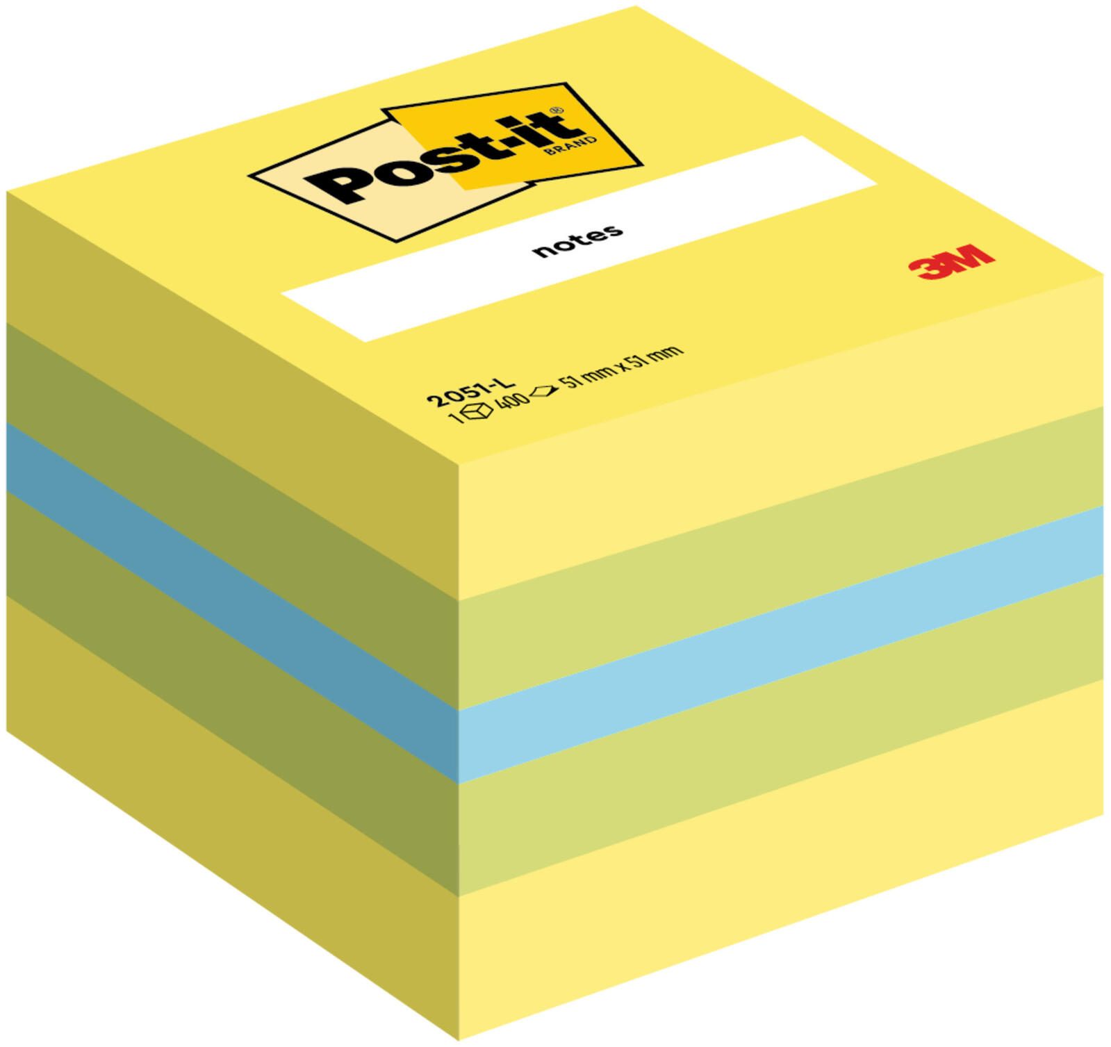 Post-it® Mini Haftnotizen 5,1 x 5,1 cm