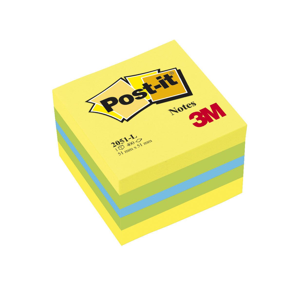 Post-it® Mini Haftnotizen 5,1 x 5,1 cm
