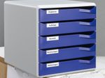 LEITZ Schubladenbox 52800035  DIN A4 28,5 x 35,5 x 29,0 cm