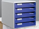 LEITZ Schubladenbox 52800035  DIN A4 28,5 x 35,5 x 29,0 cm