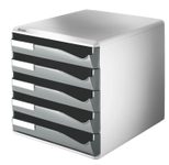 LEITZ Schubladenbox 52800035  DIN A4 28,5 x 35,5 x 29,0 cm