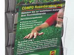 PAPERFLOW Integral Wandprospekthalter DIN A4 4-Fach  silber, transparent