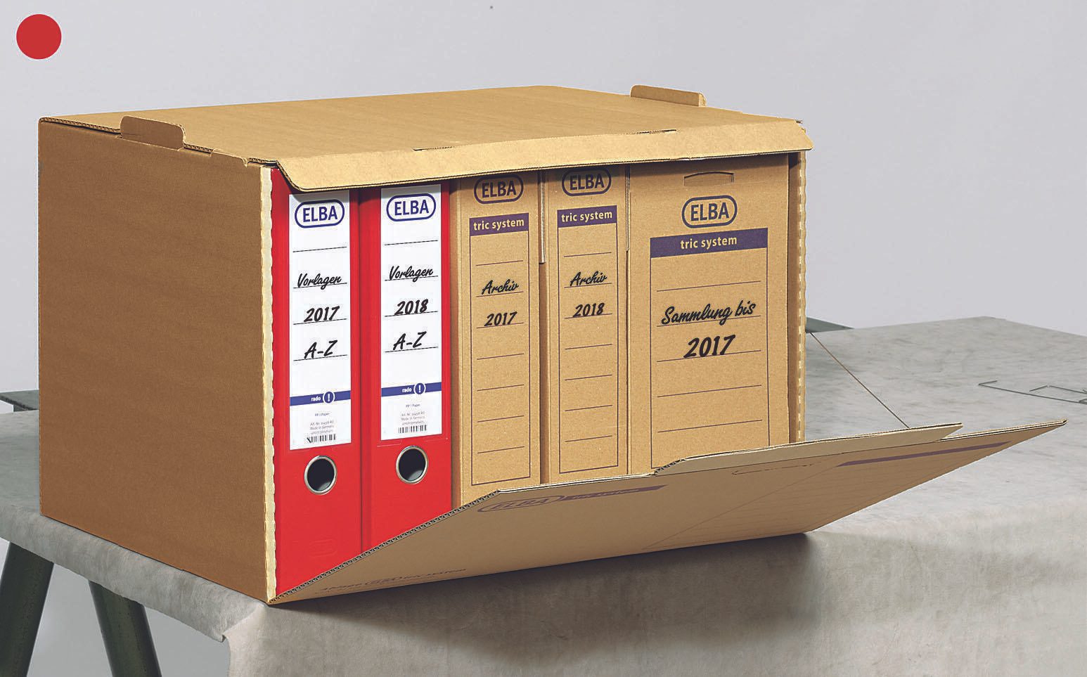 ELBA Archivcontainer für Ordner 51,0 x 36,0 x 33,0 cm