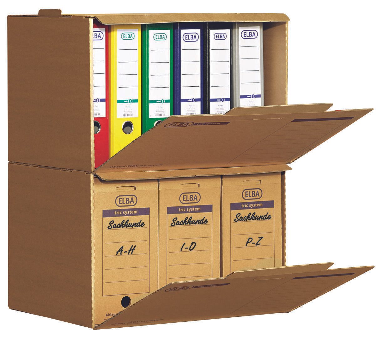 ELBA Archivcontainer für Ordner 51,0 x 36,0 x 33,0 cm
