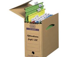 ELBA Archivboxen für lose Dokumente 16,0 x 34,1 x 31,5 cm