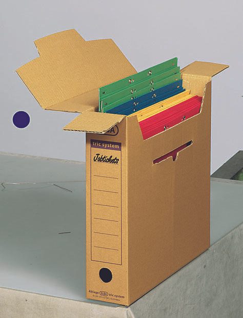 ELBA Archivboxen für lose Dokumente 8,0 x 34,1 x 31,5 cm