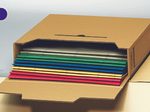 ELBA Archivboxen für lose Dokumente 8,0 x 34,1 x 31,5 cm