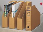 ELBA Archiv-Stehsammler tric system Wellpappe braun , DIN A4
