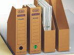 ELBA Archiv-Stehsammler tric system Wellpappe braun , DIN A4