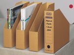 ELBA Archiv-Stehsammler tric system Wellpappe braun , DIN A4