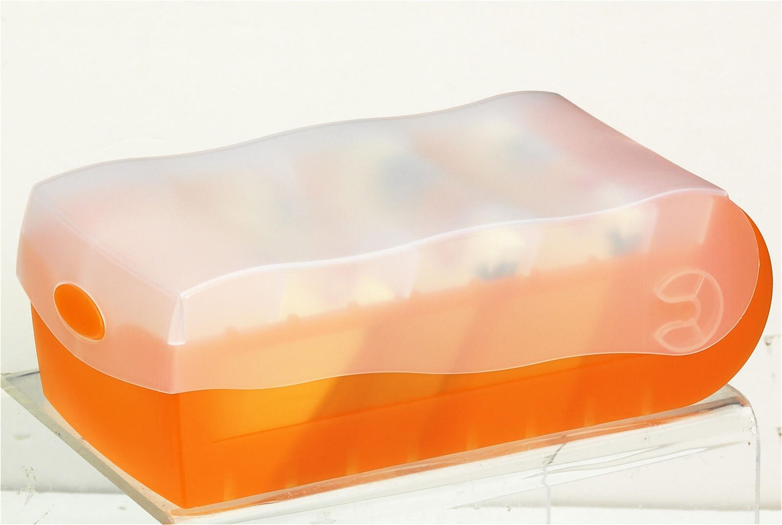 HAN Croco Karteikasten A7 900 Karteikarten orange