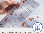 AVERY Zweckform Folien-Adressetiketten 63,5 x 38,1 mm