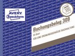 AVERY Zweckform Formularbuch Buchungsbeleg DIN A6 quer 1x 50 Seiten