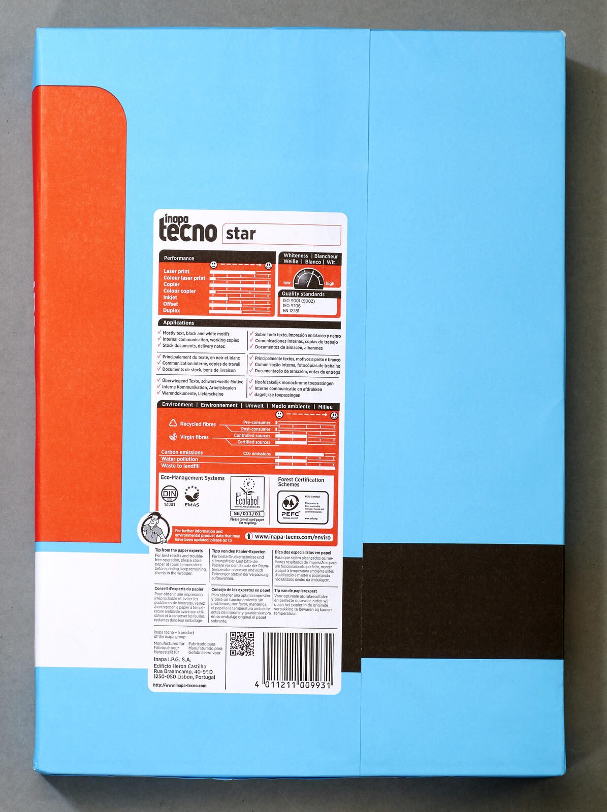 tecno Inapa tecno Kopierpapier DIN A3 80 g/m²