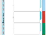 OXFORD Ordnerregister Vollformat blanko DIN A4