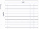 AVERY Zweckform Formularbuch Rechnung DIN A4 2x 40 Seiten
