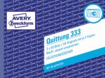 AVERY Zweckform Formularbuch Quittung, MwSt. separat ausgewiesen DIN A6 quer 3x 50 Seiten