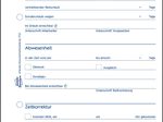 AVERY Zweckform Formularbuch Urlaubsabwesenheitsmeldung DIN A5 2x 40 Seiten