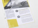 OXFORD Prospekthüllen DIN A4 0.12 mm transparent