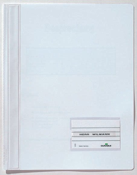 DURABLE Schnellhefter DIN A4 überbreit PVC schwarz