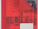 DURABLE Schnellhefter DIN A4 überbreit PVC rot