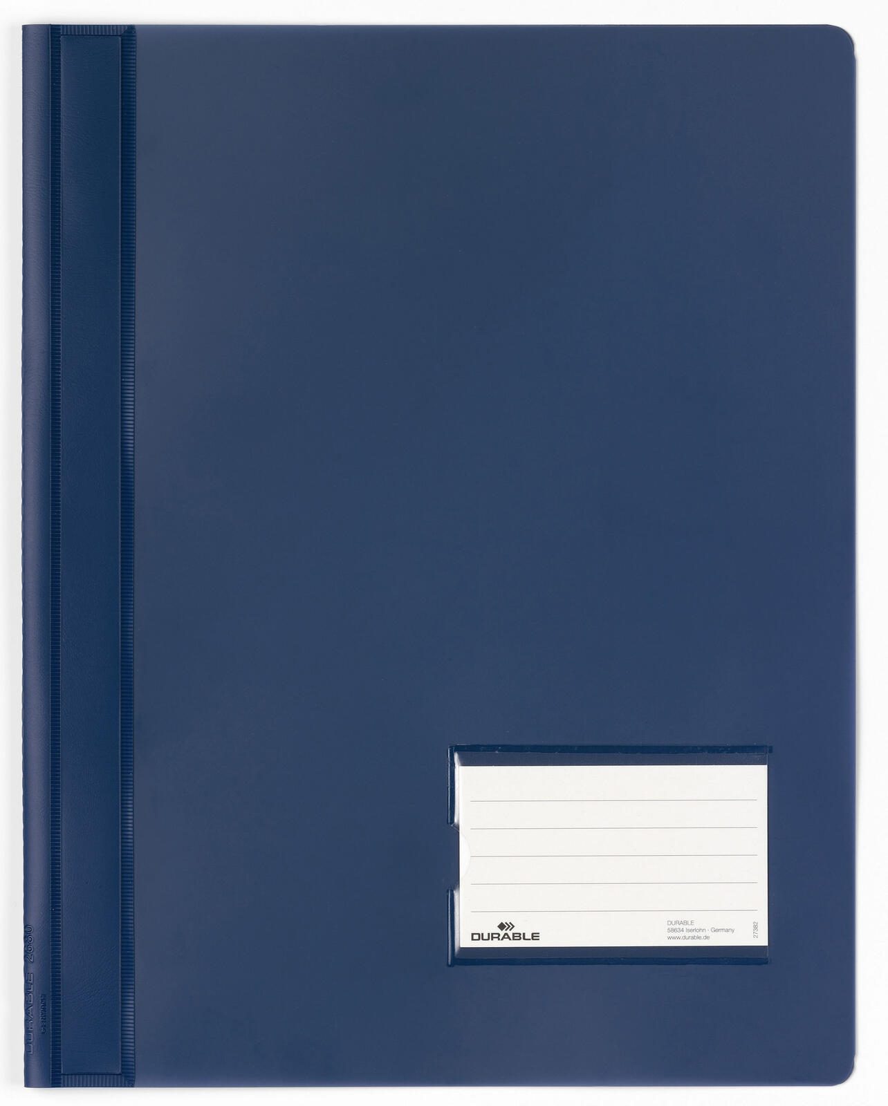 DURABLE Schnellhefter DIN A4 überbreit PVC hellblau