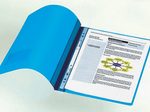 DURABLE Schnellhefter DIN A4 überbreit PVC hellblau