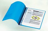 DURABLE Schnellhefter DIN A4 überbreit PVC hellblau
