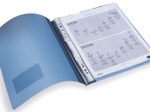 DURABLE Schnellhefter DIN A4 überbreit PVC hellblau