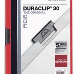 DURABLE Klemmhefter DURACLIP DIN A4 rot