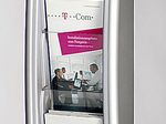 PAPERFLOW Kompakt Wandprospekthalter 1/3 DIN A4 5-Fach  silber
