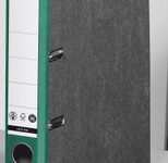LEITZ Ordner Rückenbreite 5.2 cm DIN A4 Karton grün marmoriert