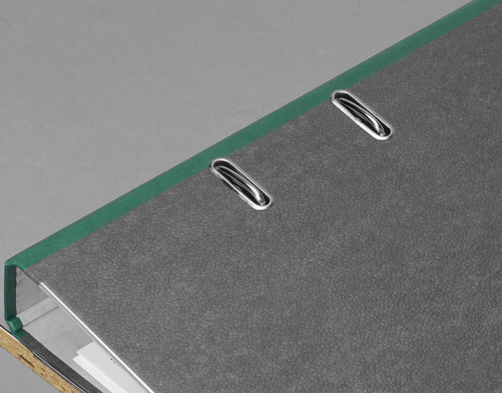 LEITZ Ordner Rückenbreite 5.2 cm DIN A4 Karton grün marmoriert