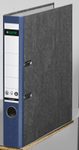 LEITZ Ordner Rückenbreite 5.2 cm DIN A4 Karton blau marmoriert