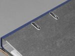 LEITZ Ordner Rückenbreite 5.2 cm DIN A4 Karton blau marmoriert