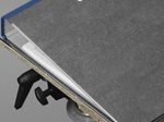 LEITZ Ordner Rückenbreite 5.2 cm DIN A4 Karton blau marmoriert