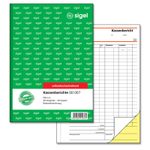 SIGEL Formularbuch Kassenbericht/Bestandsrechnung DIN A5 2x 40 Seiten