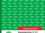 SIGEL Formularbuch Kassenbericht/Bestandsrechnung DIN A5 2x 40 Seiten