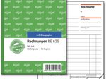 SIGEL Formularbuch Rechnung DIN A6 2x 50 Seiten