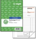 SIGEL Formularbuch Rechnung DIN A6 2x 50 Seiten