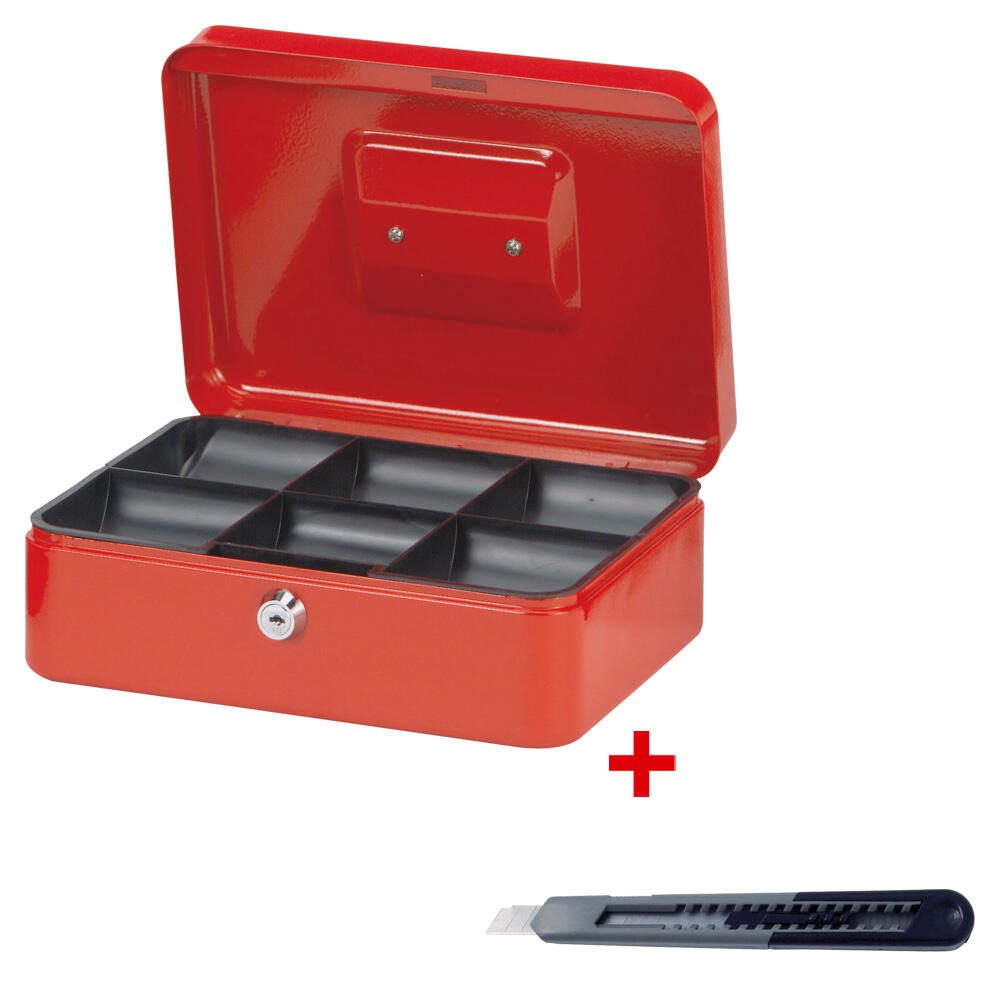 MAUL Geldkassette Größe 3 rot