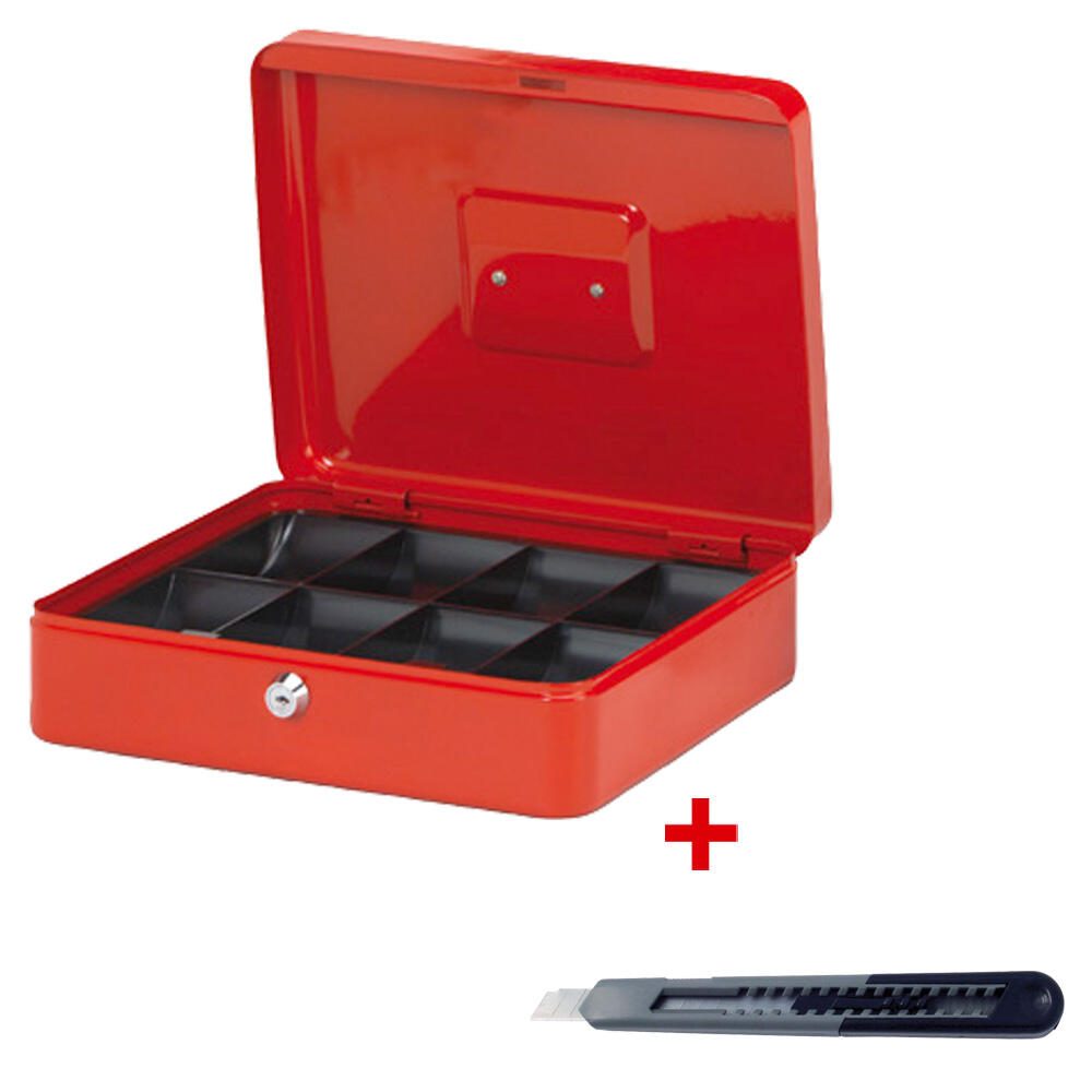 MAUL Geldkassette Größe 4 rot