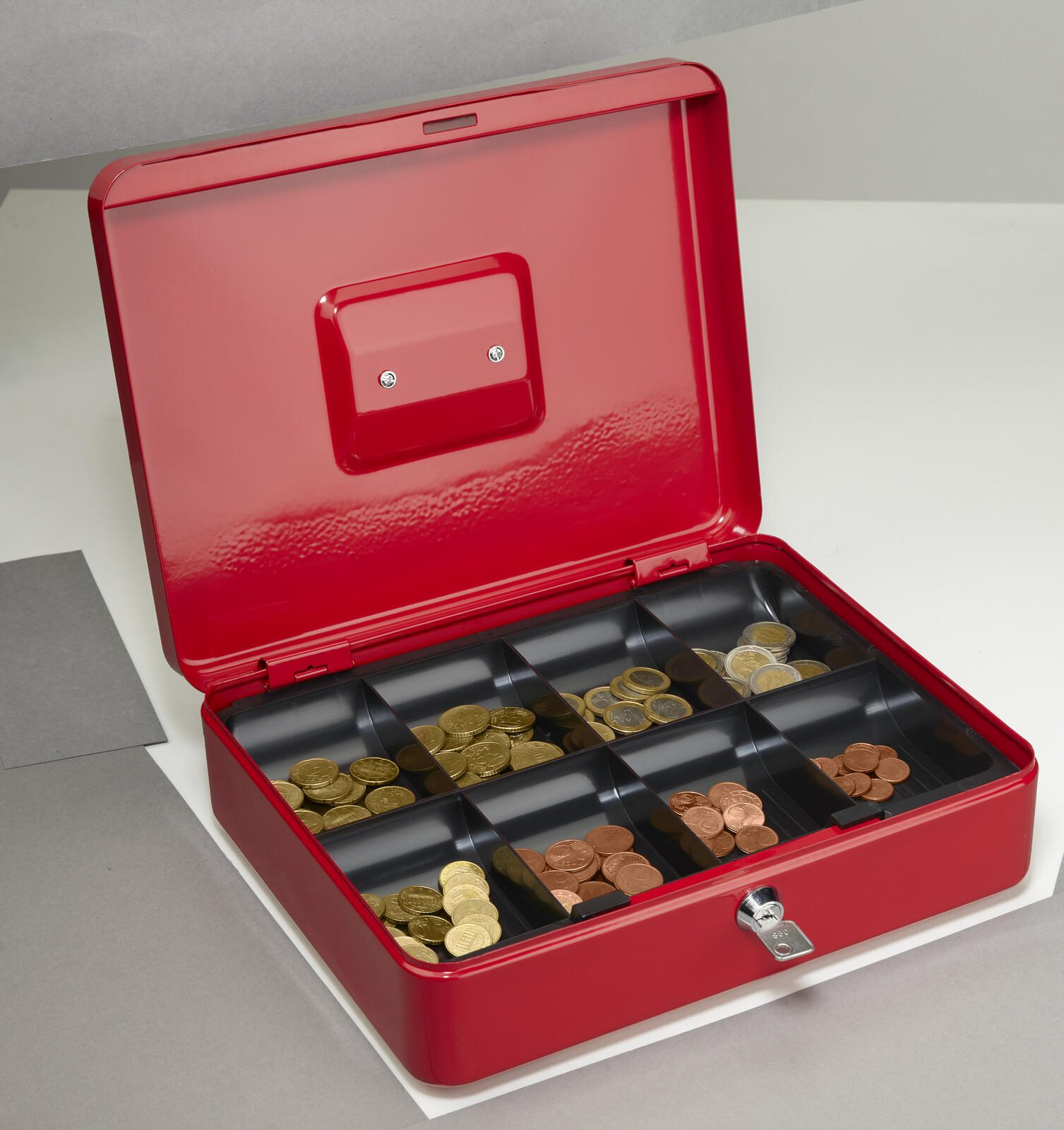 MAUL Geldkassette Größe 4 rot
