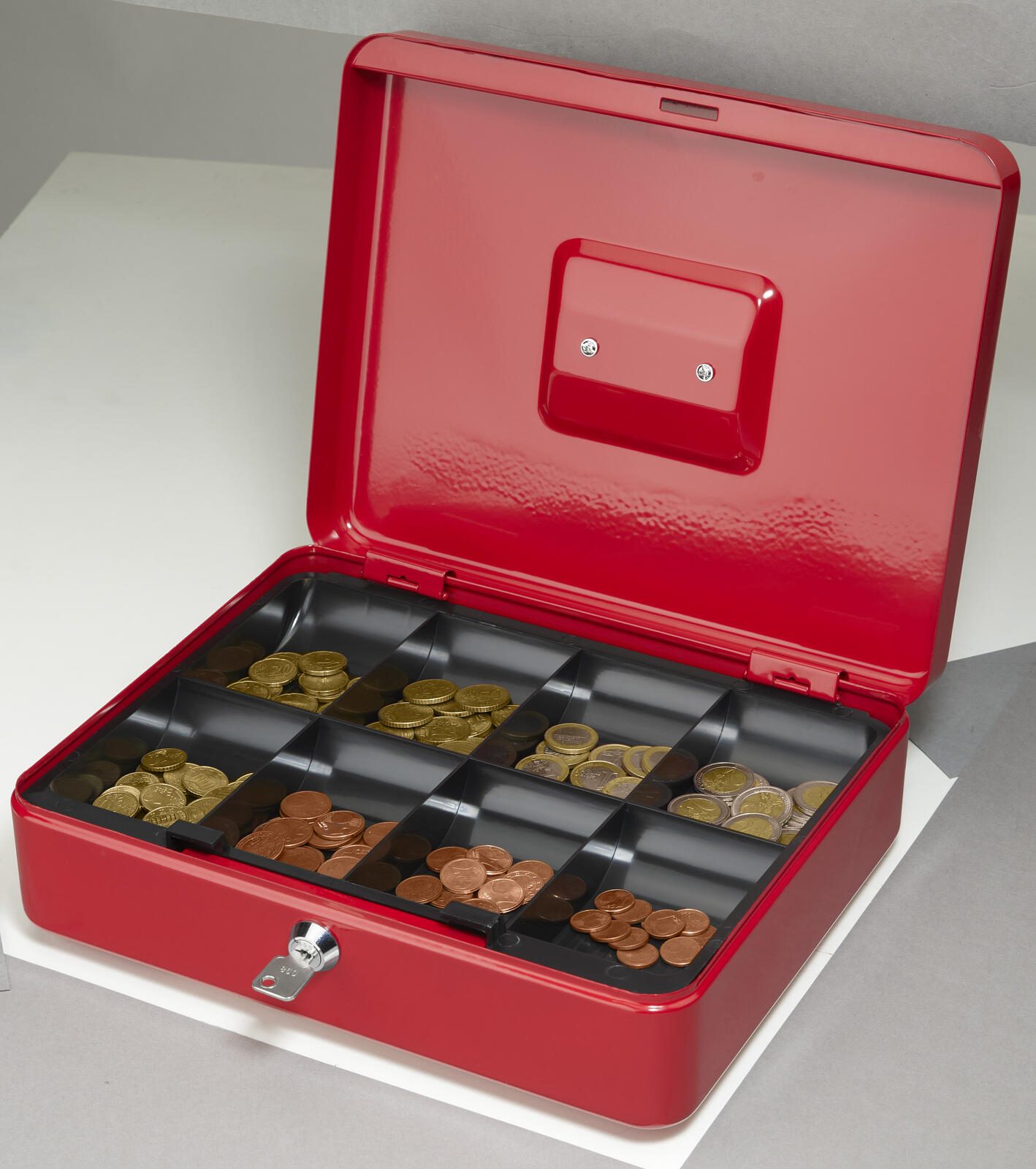 MAUL Geldkassette Größe 4 rot