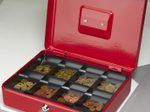 MAUL Geldkassette Größe 4 rot