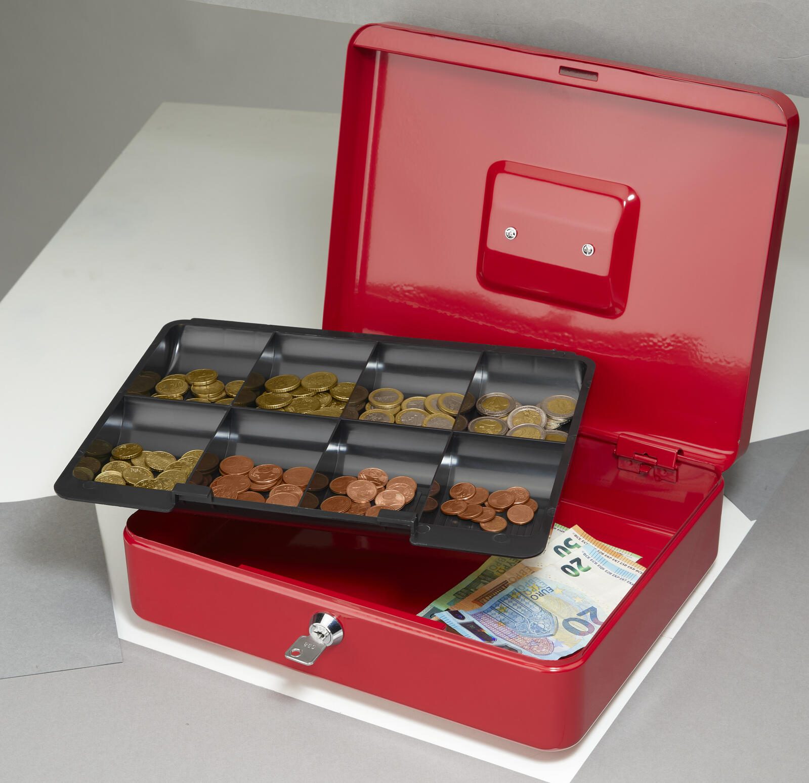 MAUL Geldkassette Größe 4 rot
