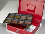 MAUL Geldkassette Größe 4 rot
