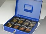 MAUL Geldkassette Größe 4 blau